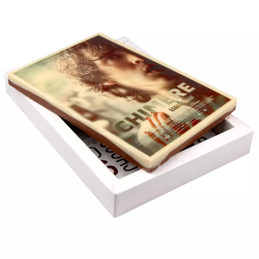 chocolade fotoplaat