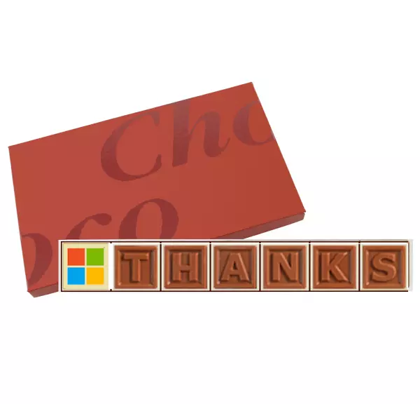 Telegram 7 blokjes Microsoft