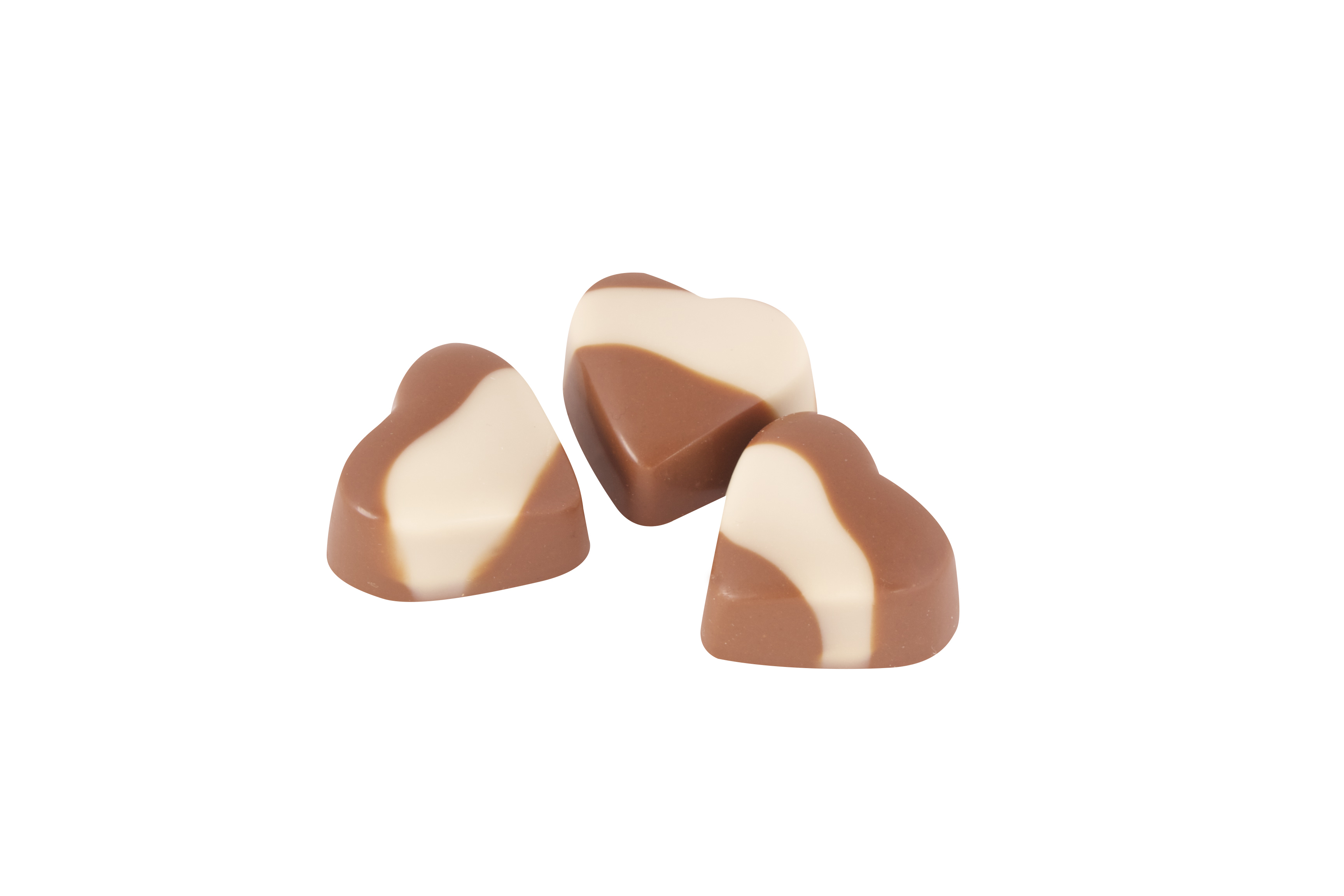 Luxe doos 48 hartjes bonbons 