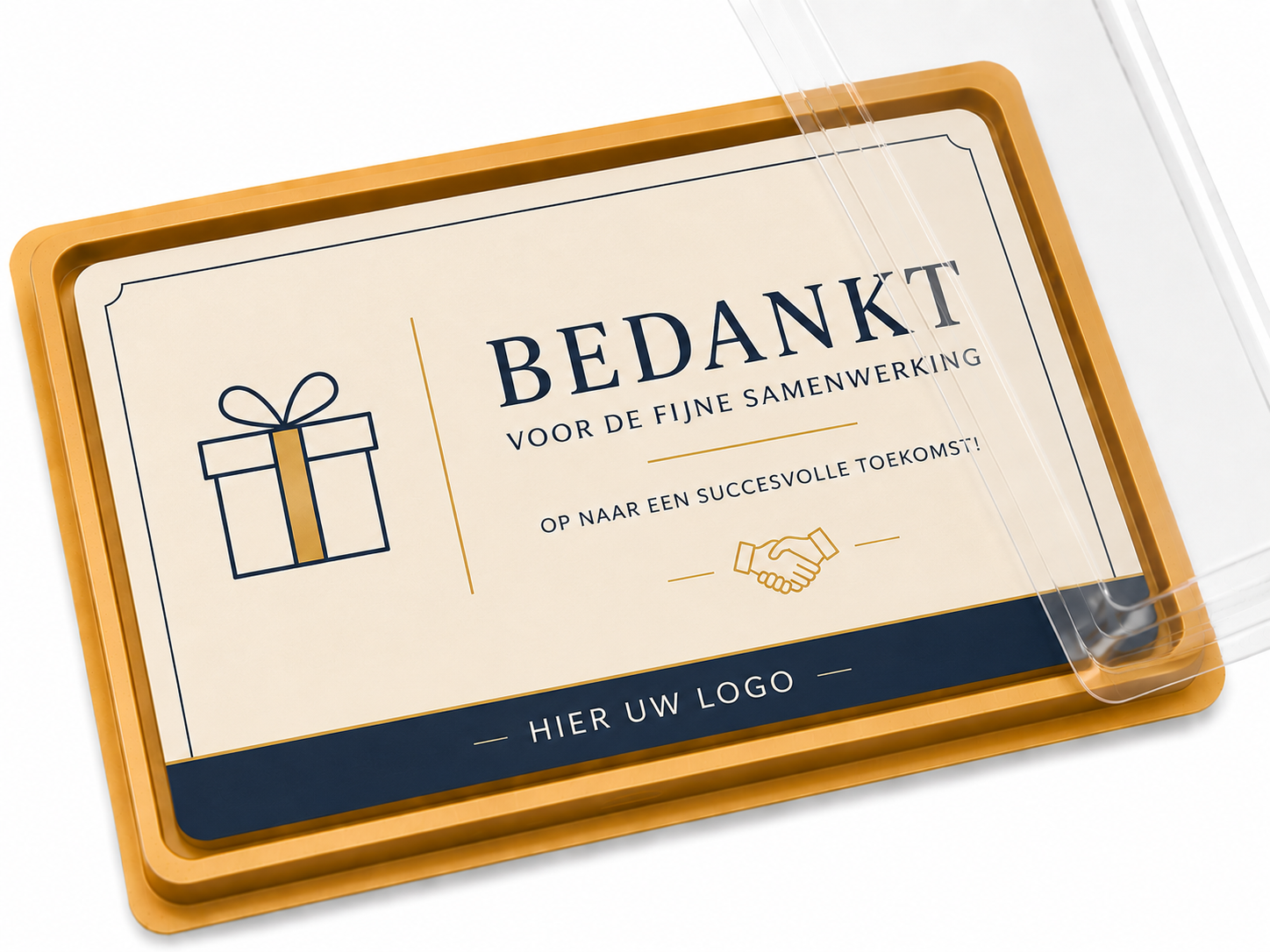 bedankt,chocolade tablet