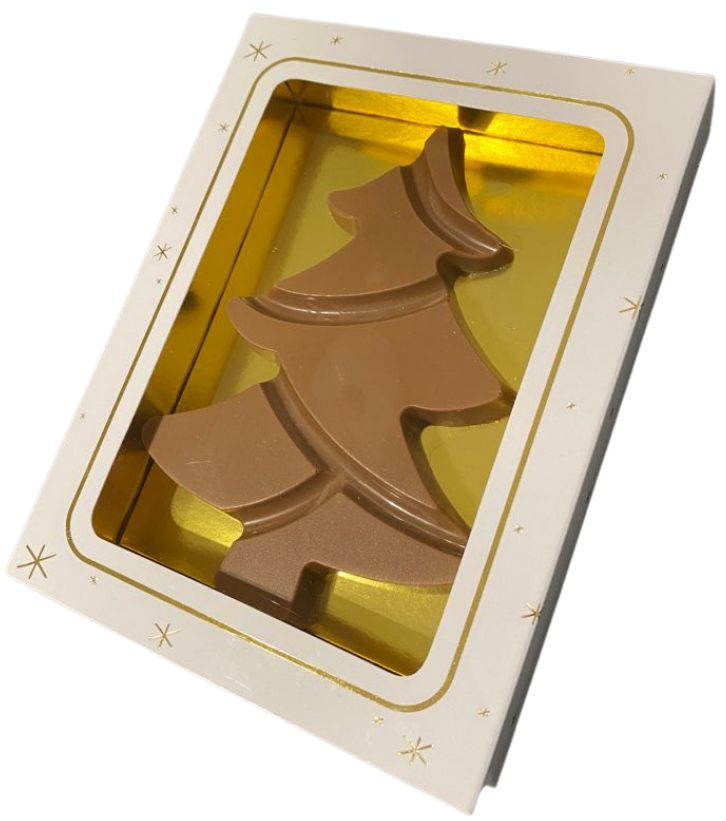 Chocolade kerstboom, kerst