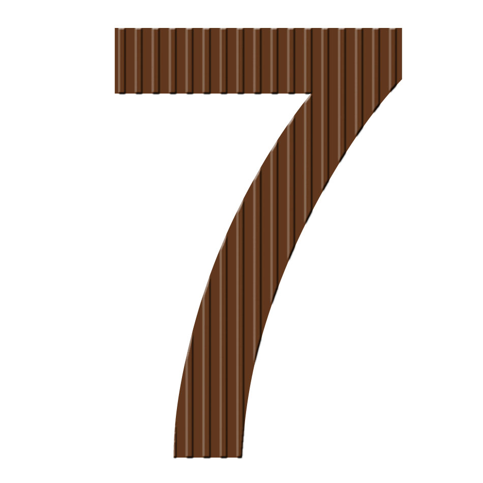 Chocolade cijfer 7