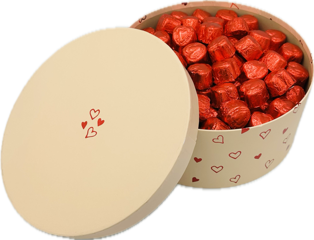 luxe doos hartjes bonbons