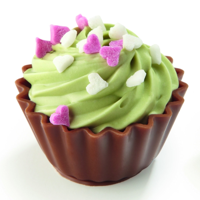 Choco Cupcakes Groen per kg.