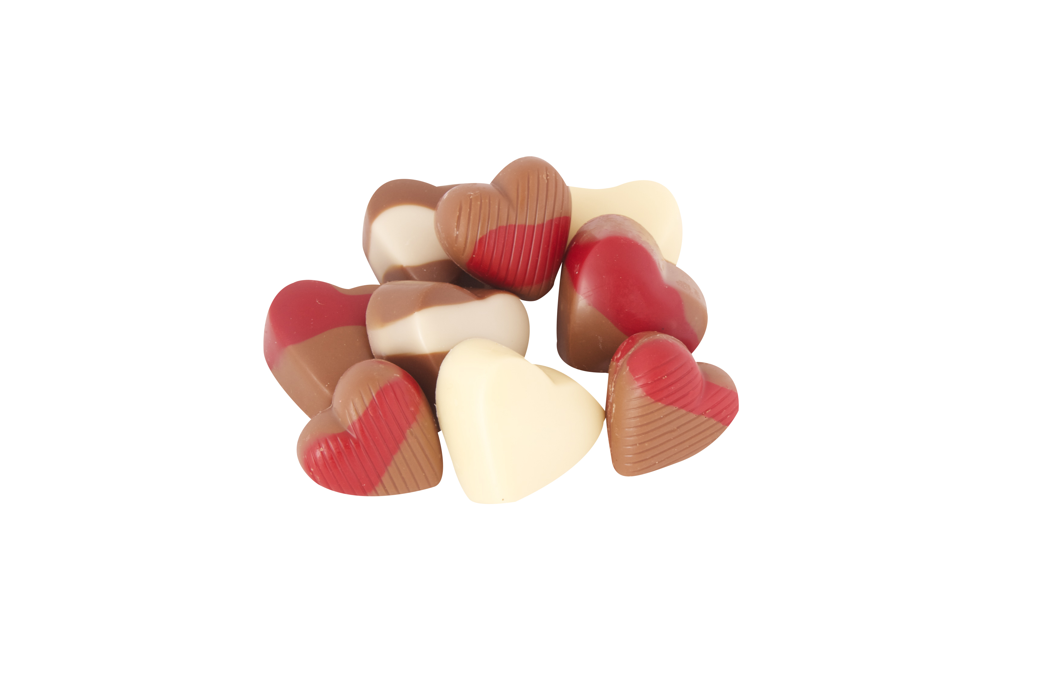 Luxe doos 48 hartjes bonbons 