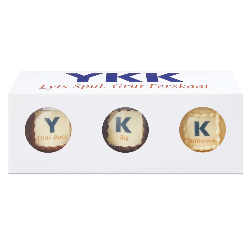 3 Chocolade kerstballen met logo