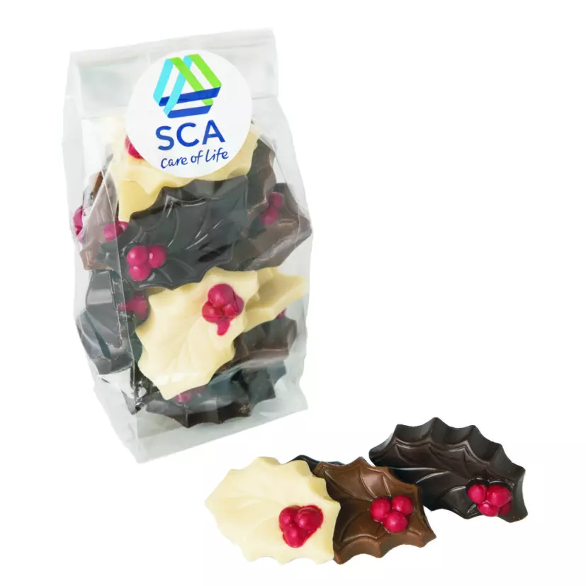 Zakje Kerstchocolaatjes