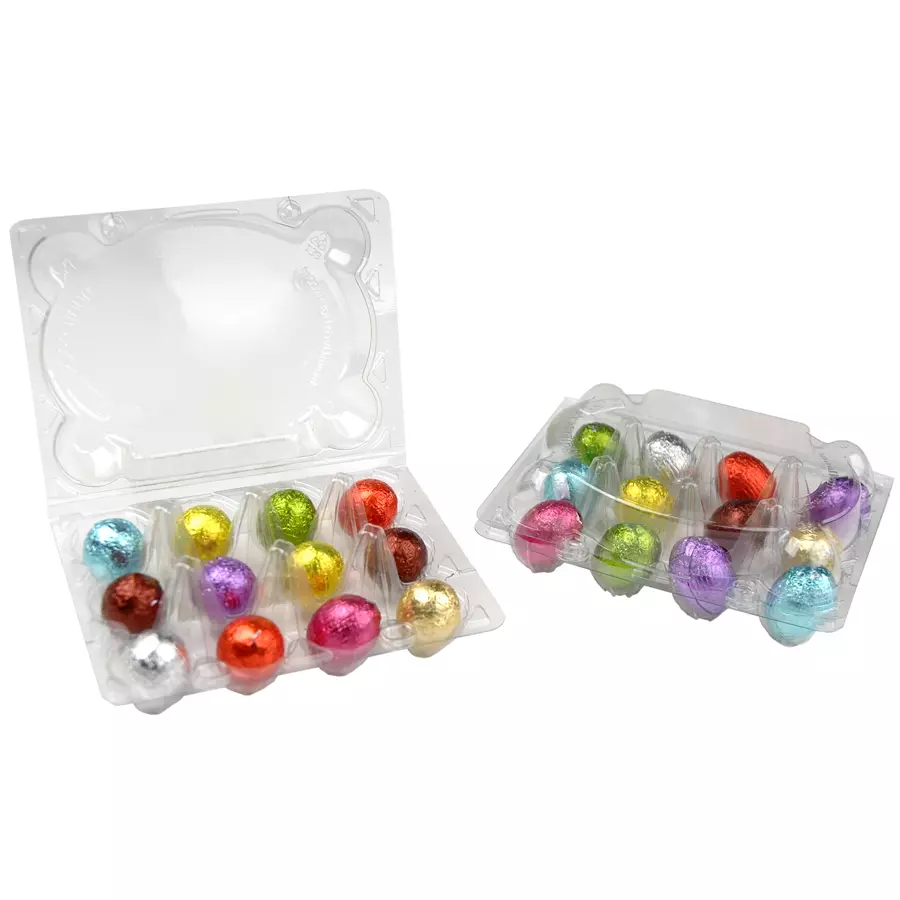 ransparante eierdoos 12 eitjes