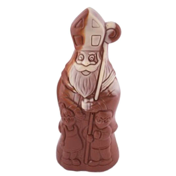 Sint 25 cm, 300 gram in zak met strik