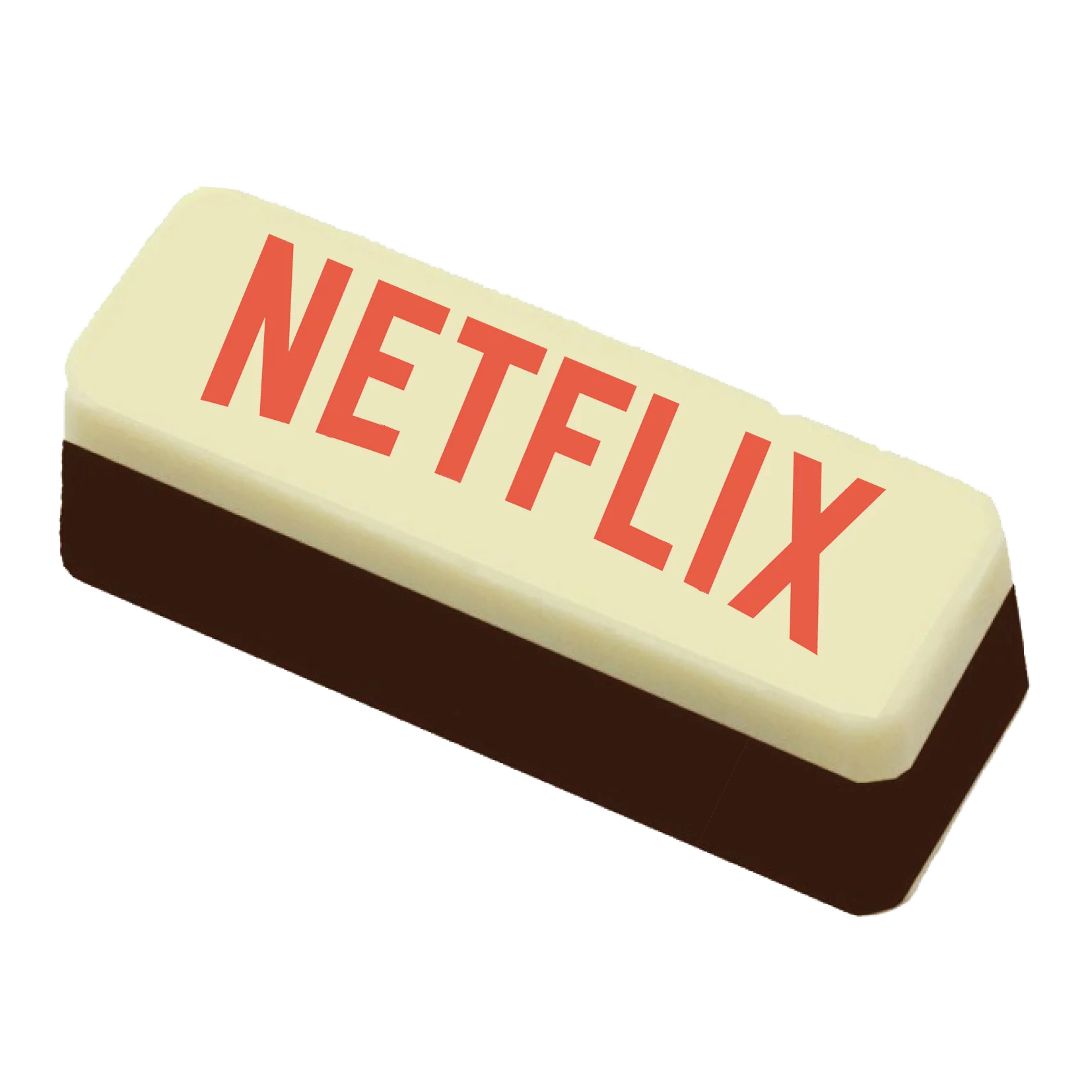 Logobonbon extra lang chocolade met een logo, logobonbons