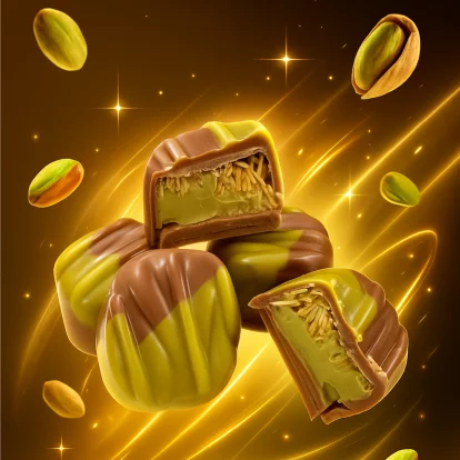 9 DUBAI bonbons in geschenkdoos - inclusief banderol
