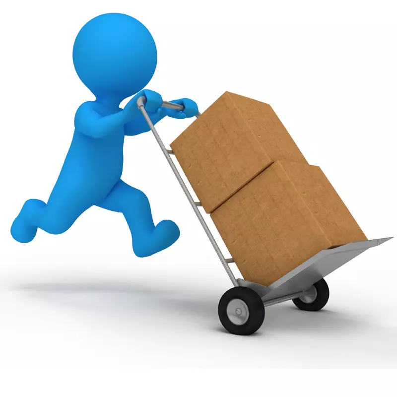 Speciale bezorging koerierskosten