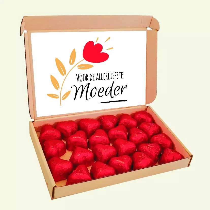 hartjes bonbons, valentijn, moederdag