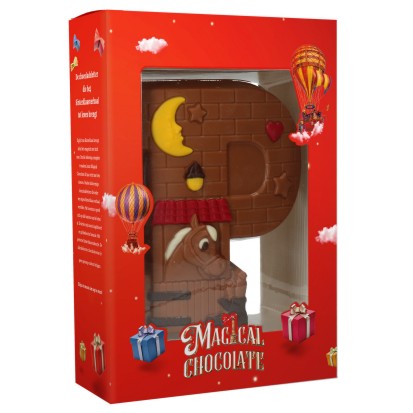 Grote chocoladeletter Hol Figuur