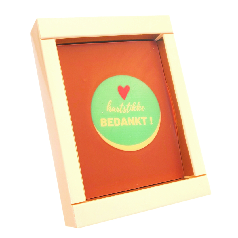 Wens tablet van chocolade