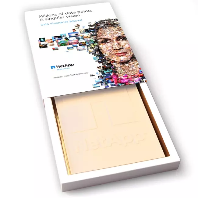 Witte chocolade 17 x 12 cm