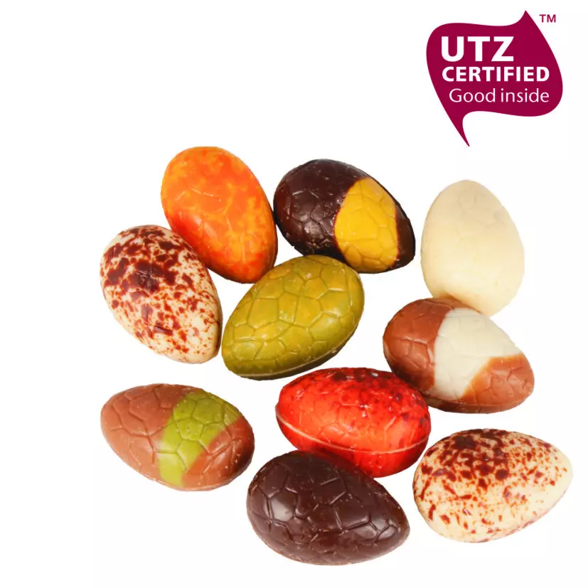 bonbon en roomeitjes gemengd