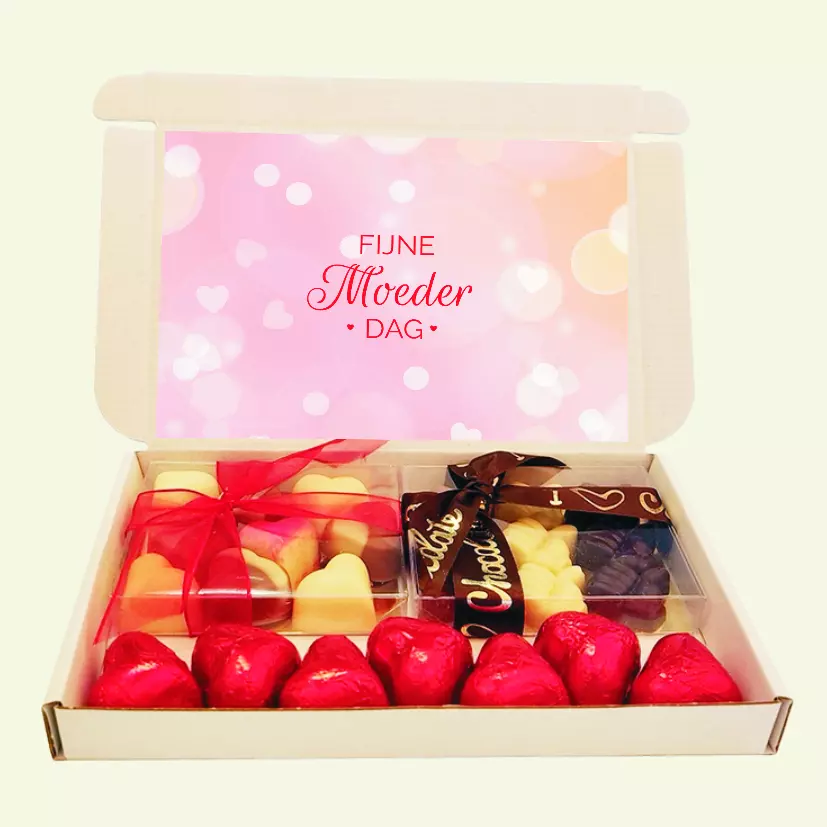 hartjes bonbons, valentijn, moederdag