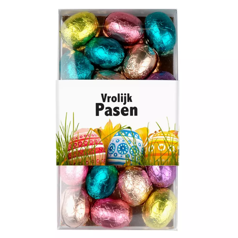 postdoosje pasen, paaseitjes