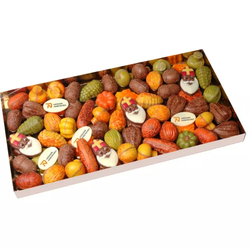 Doos 1 kg. Sinterklaas chocolade