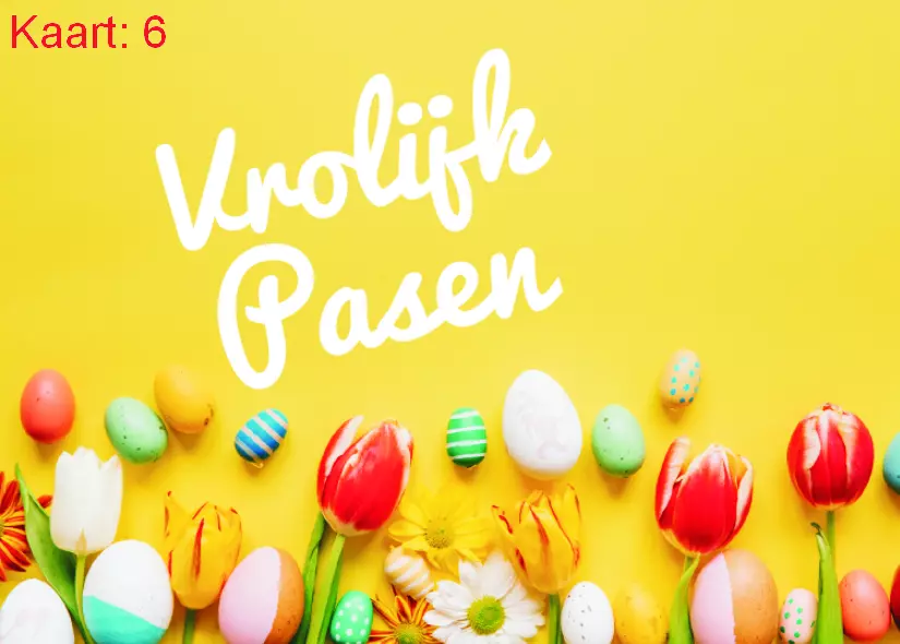 Verzenddoos met 300 gram eitjes en een kaart Verzenddoos met 300 gram eitjes en een kaart