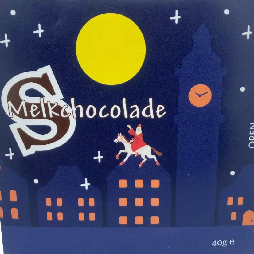 chocolade letter, schoen letter 