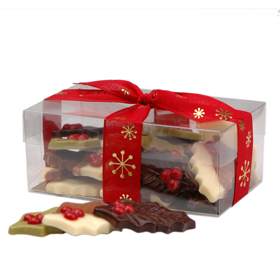 150 gram chocolade Kerstchocolaatjes