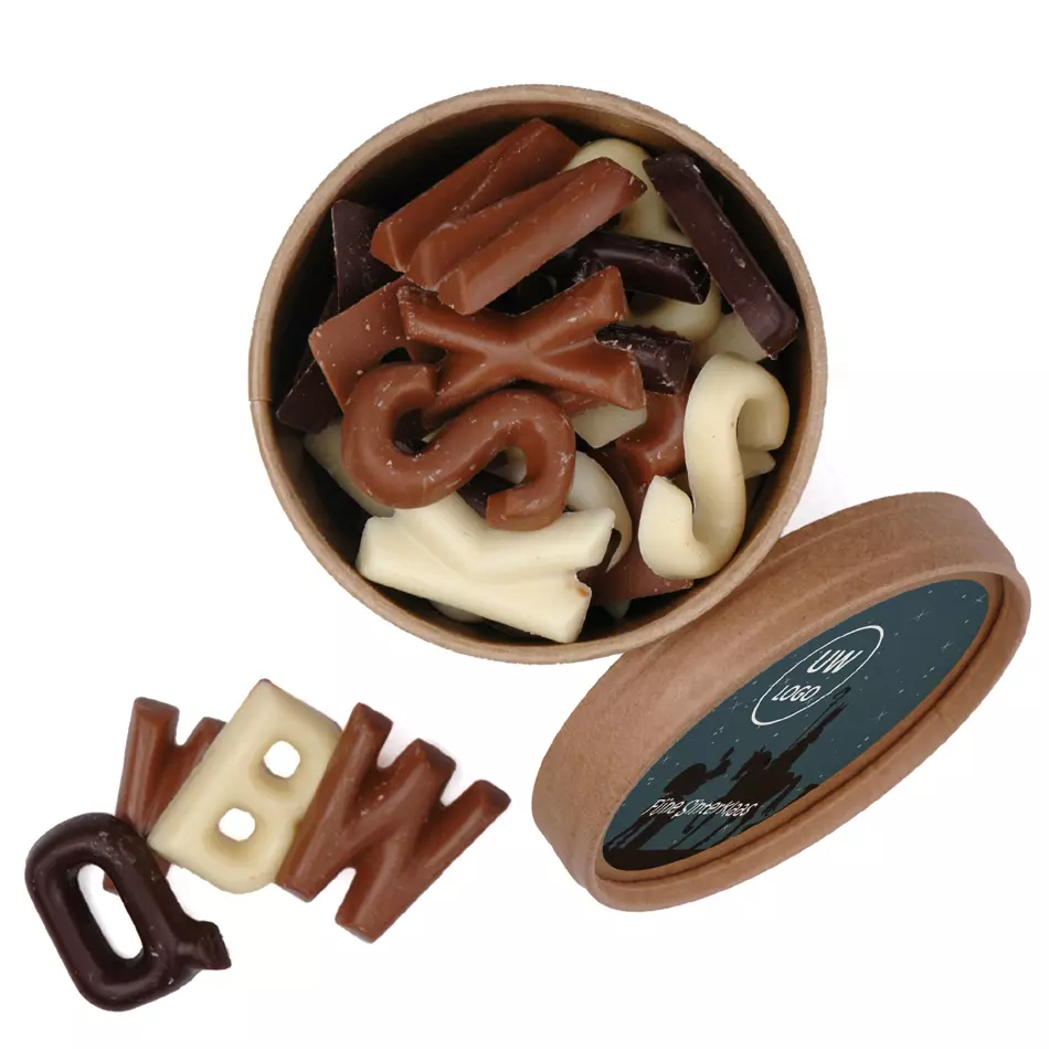 Bio Snoepbeker 350 gram lettertjes