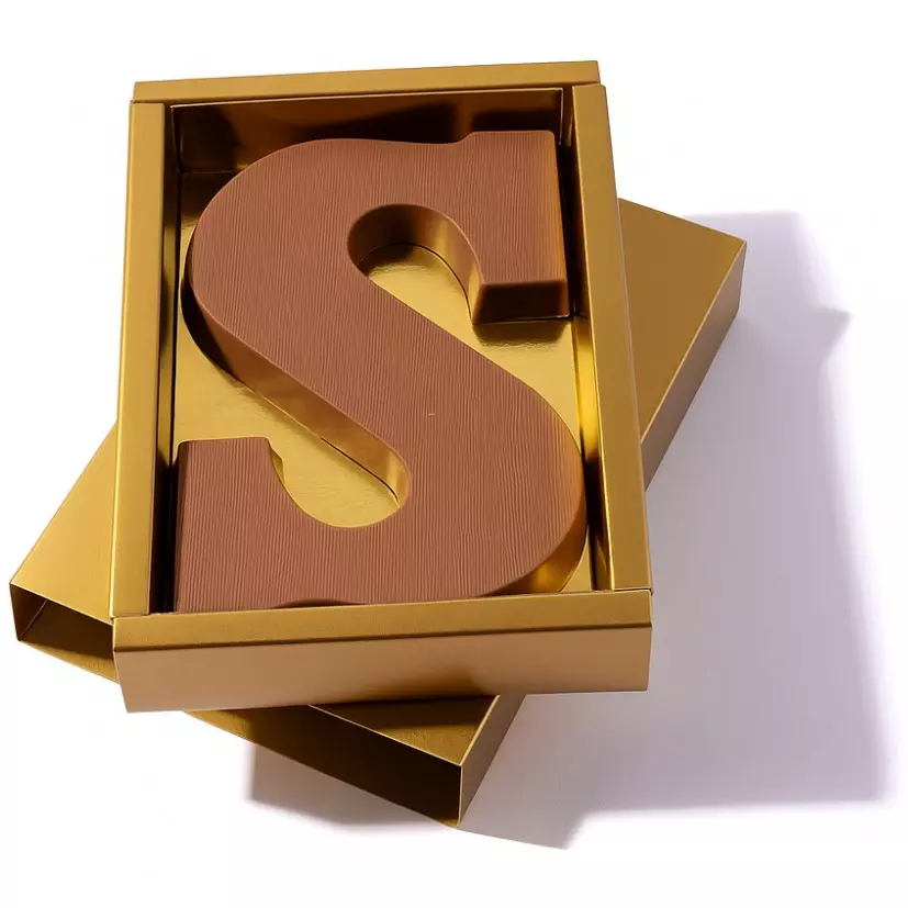 Chocoladeletter 200 gram A t/m Z