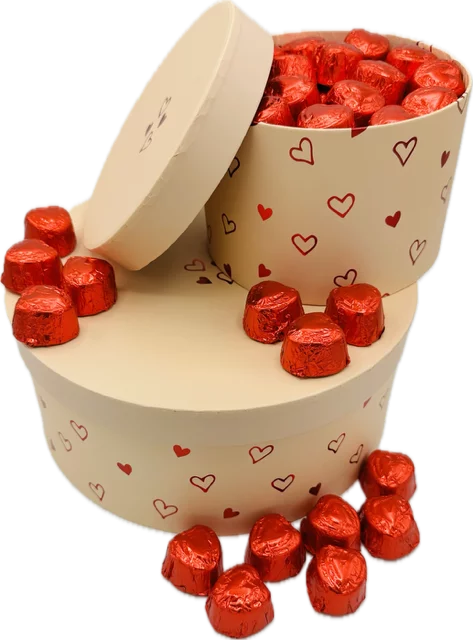 luxe doos hartjes bonbons