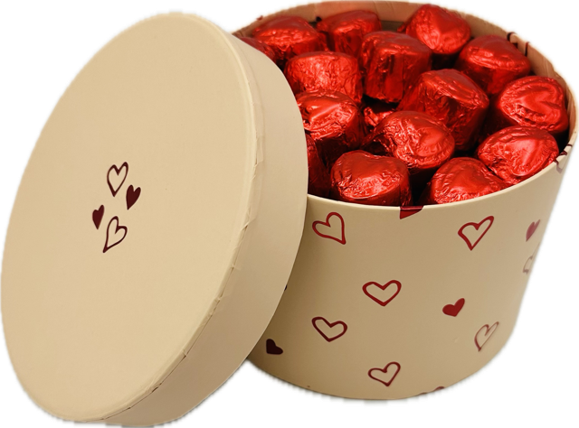 luxe doos hartjes bonbons