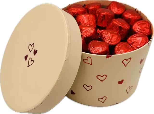 luxe doos hartjes bonbons