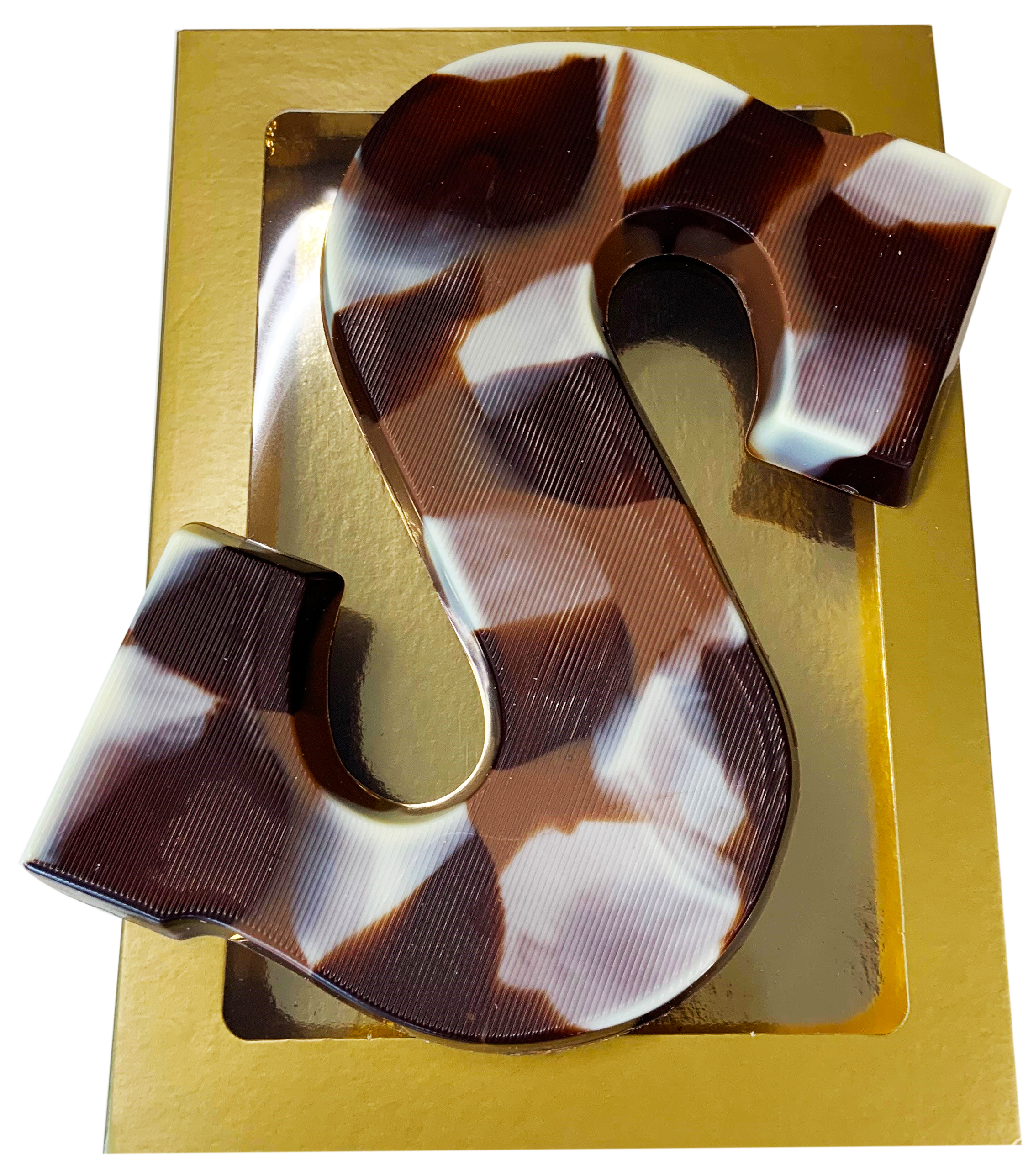 Chocolade letter S, Sinterklaas, luxe letter