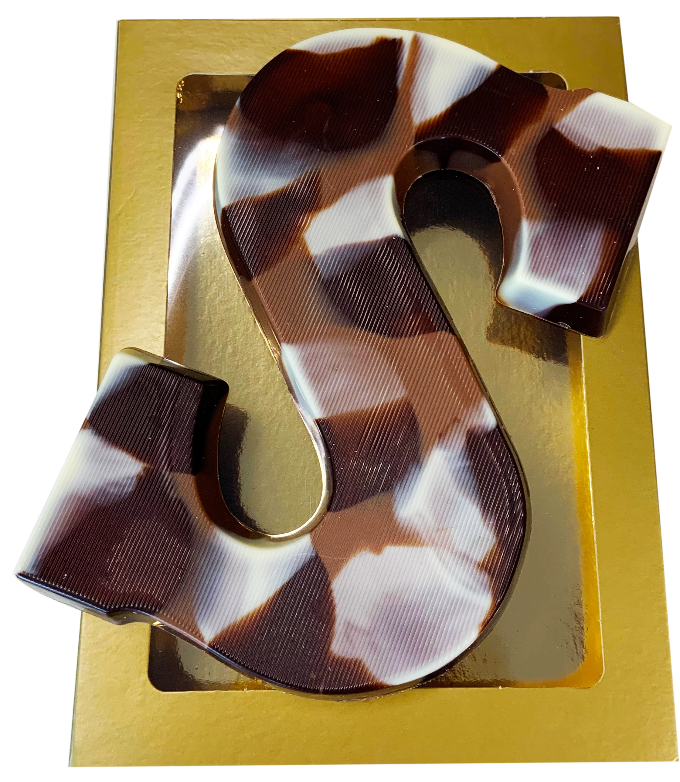 Chocolade letter S, Sinterklaas, luxe letter