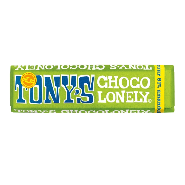 Tony's Chocolonely Puur-Amandel-Zeezout 47 gram