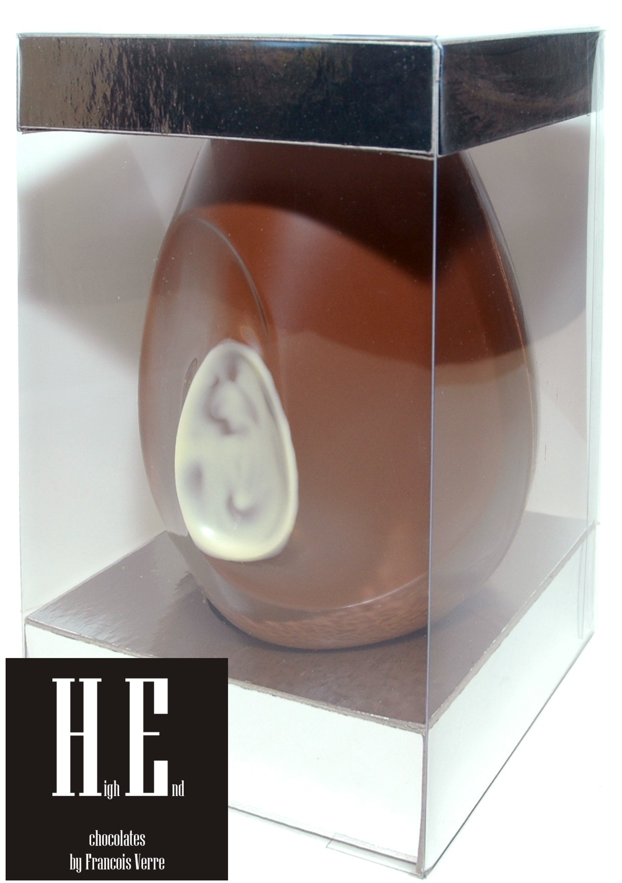 Chocolade Paasei 20 cm "Exclusive 2"