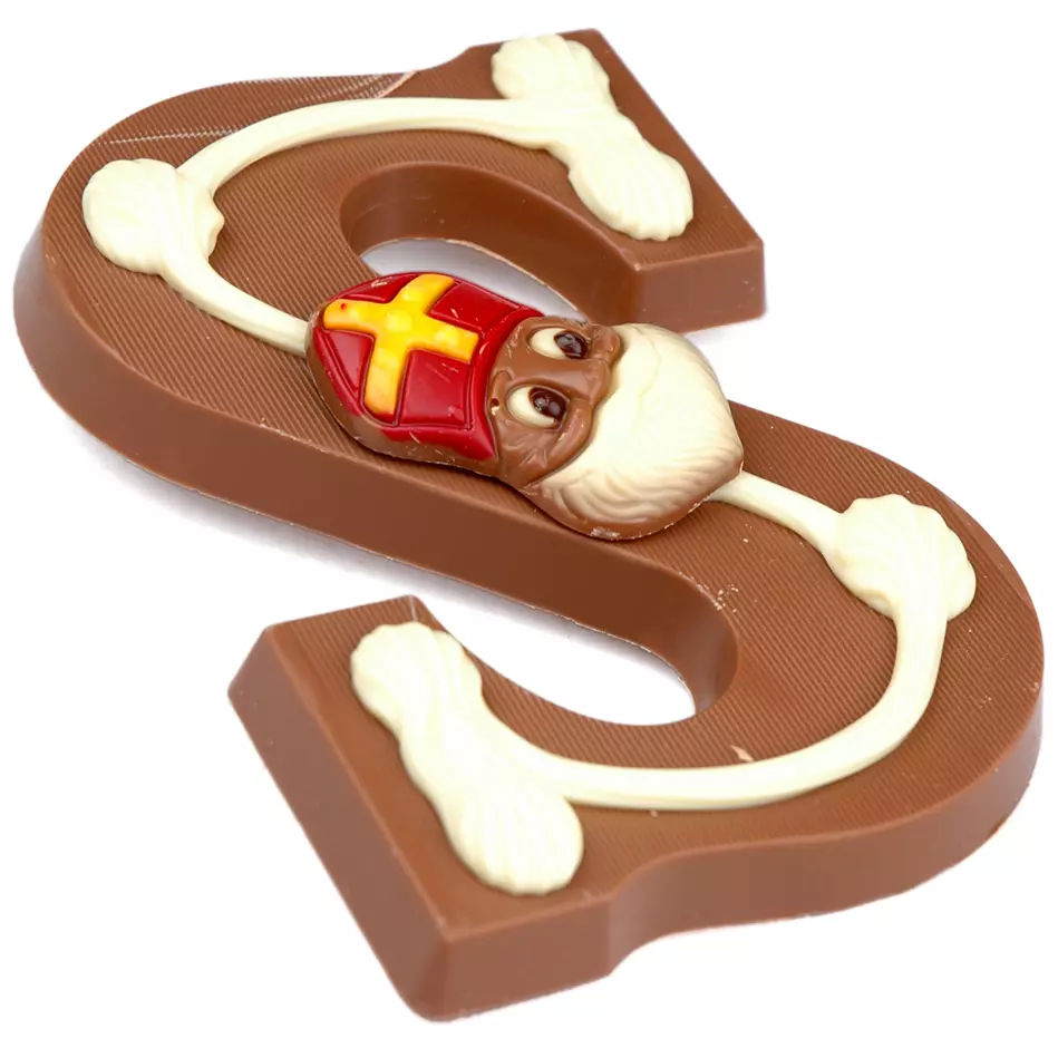Luxe Chocoladeletter 240 gr. A t/m Z