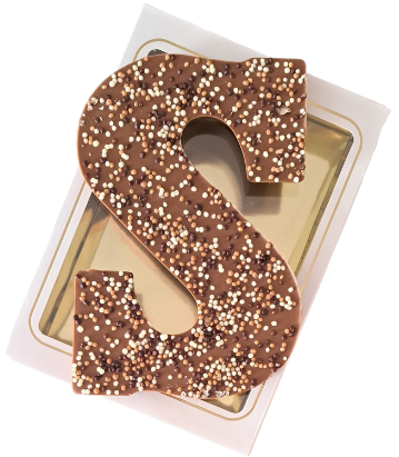 Chocolade letter, Sinterklaas, luxe letter