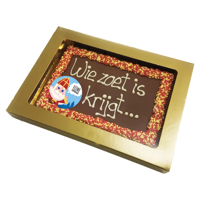 sinterklaas chocolade