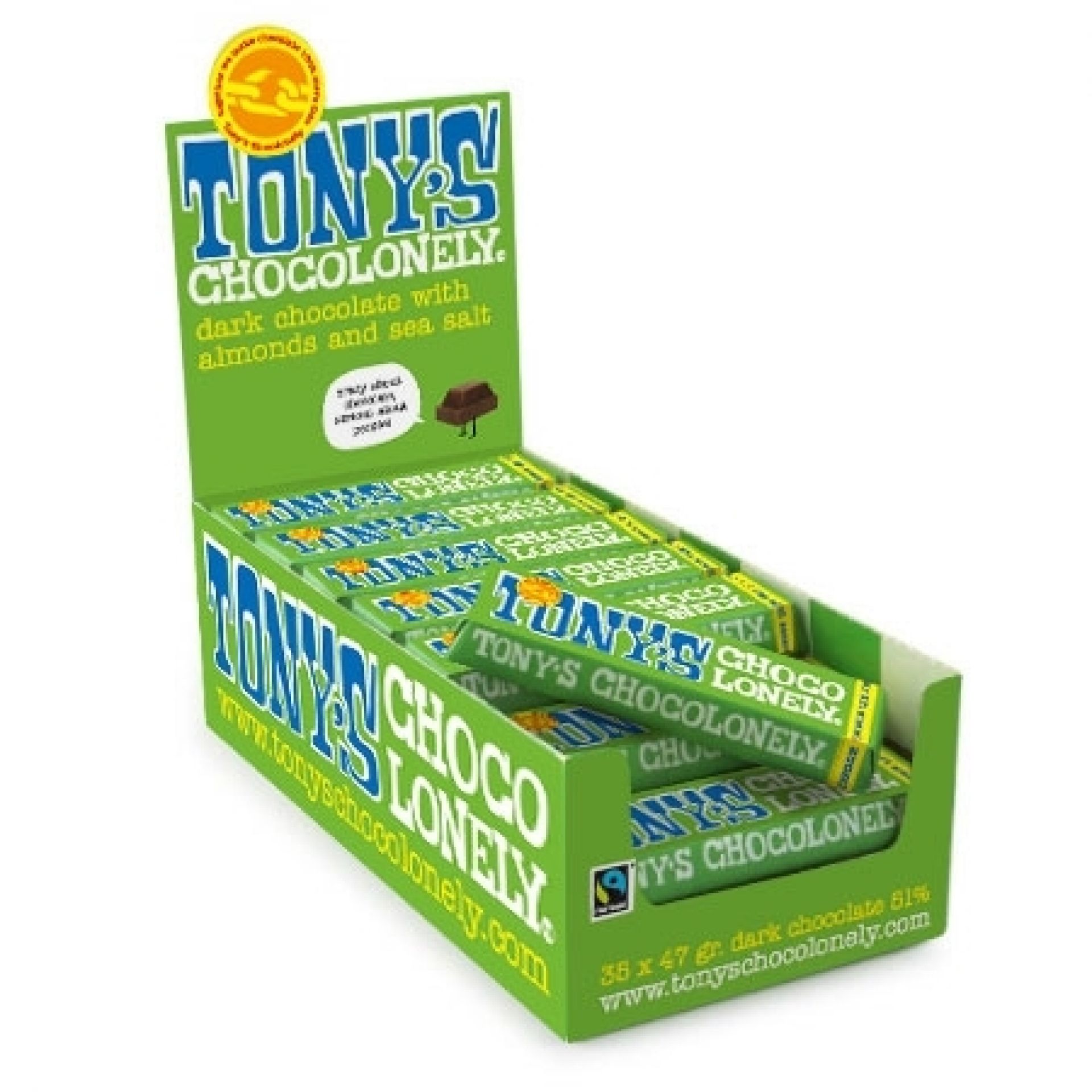 Tony's Chocolonely Pure chocoladereep